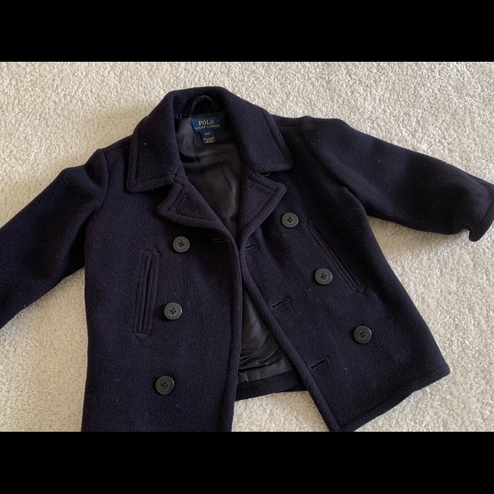 Polo Ralph Lauren boys pea coat!